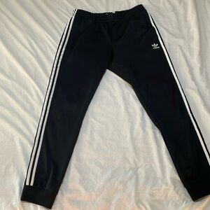 New Mens Large Adidas cuffed jogger pants